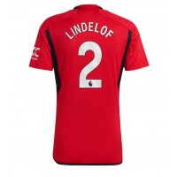 Muški Nogometni Dres Manchester United Victor Lindelof #2 Domaci 2023-24 Kratak Rukav